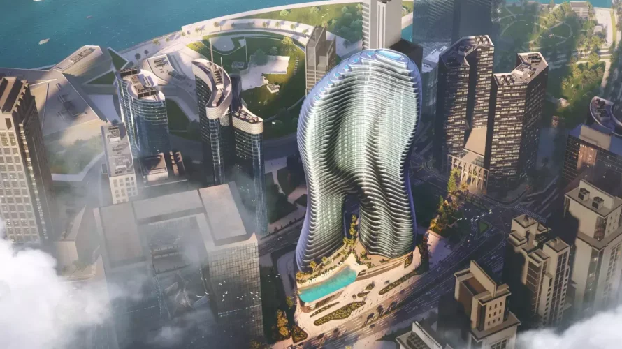 2 غرف نوم فيلا في الخليج التجاري, الإمارات العربية المتحدة رقم 902 № 1