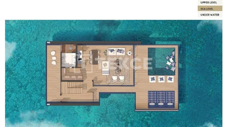 2 غرف نوم فيلا في The World Islands, الإمارات العربية المتحدة رقم 303 № 23