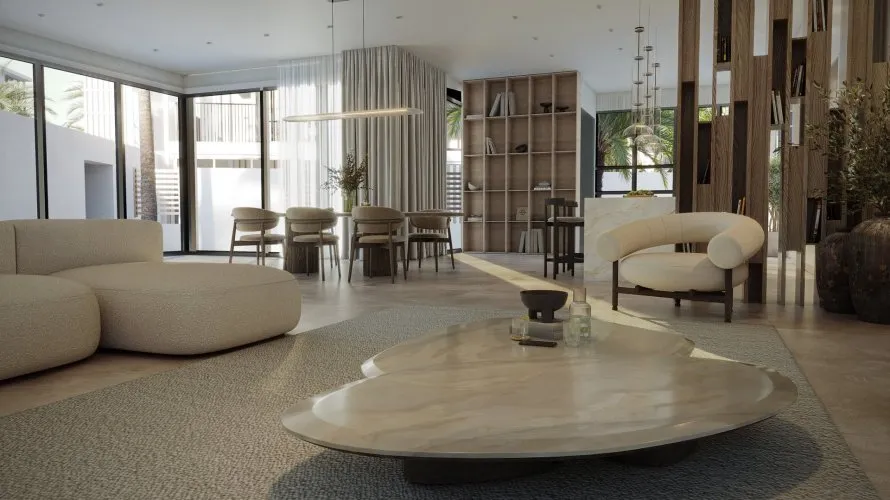 5 غرفة نوم  تاون هاوس في KETURAH RESERVE Meydan Gated Community, الإمارات العربية المتحدة رقم 296 № 3