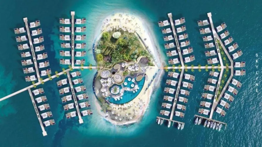 3 غرف نوم فيلا في The World Islands, الإمارات العربية المتحدة رقم 700 № 13