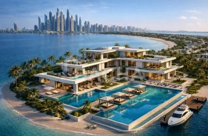 7 غرفة نوم  فيلا في Palm Jebel Ali, الإمارات العربية المتحدة رقم 3086