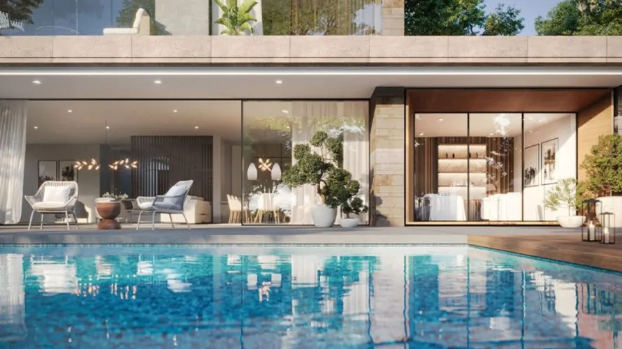 Villa de 4 dormitorios en Tilal Al Ghaf, UAE No. 1382 № 8