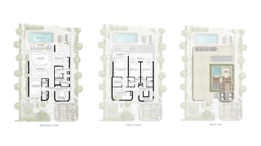 Villa de 4 dormitorios en Ras Al Khaimah, UAE No. 1651 № 6