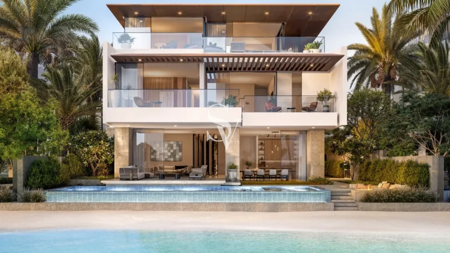 Villa de 5 dormitorios en Palm Jebel Ali, UAE No. 1112