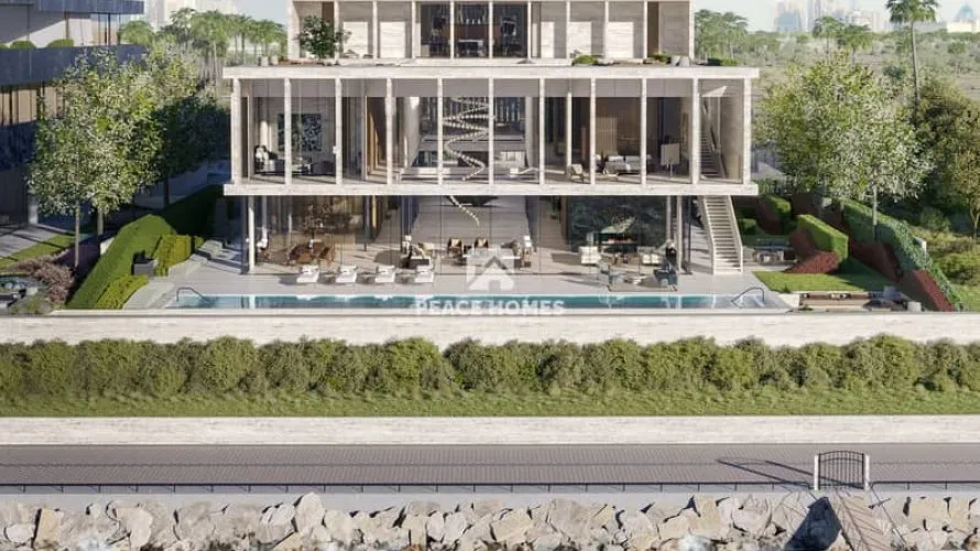 Villa de 8 dormitorios en Al Jaddaf, UAE No. 329 № 1