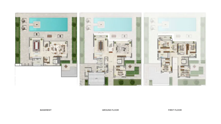 Villa de 5 dormitorios en Dubai Land, UAE No. 1632 № 6