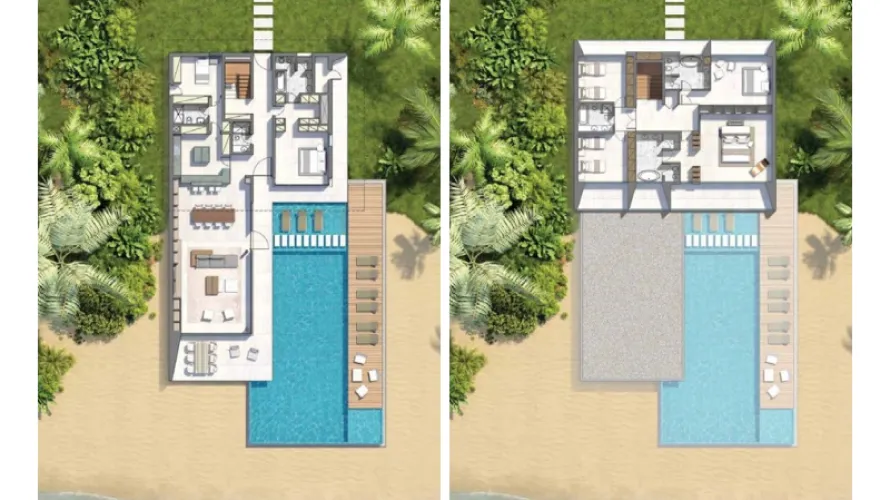 Villa de 4 dormitorios en The World Islands, UAE No. 1653 № 5