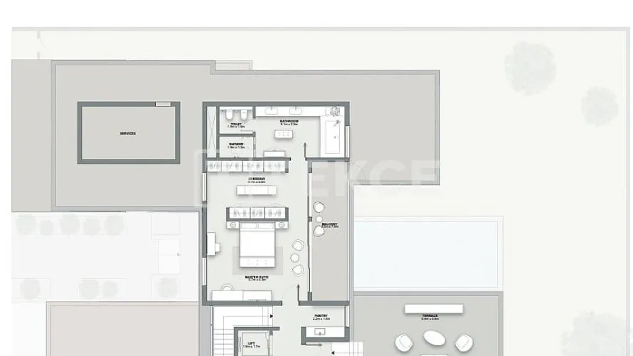 Villa de 6 dormitorios en Meydan, UAE No. 308 № 11