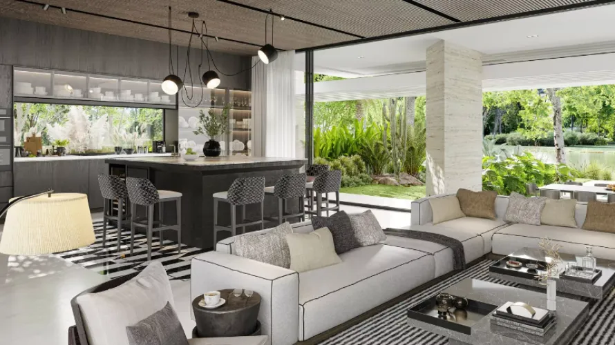 Villa de 6 habitaciones en Tilal Al Ghaf, UAE No. 762