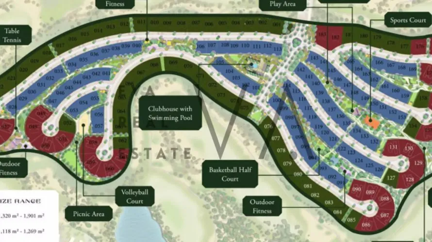 Villa de 6 dormitorios en Emerald Hills, UAE No. 147 № 6