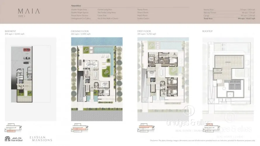 Villa de 5 dormitorios en Tilal Al Ghaf, UAE No. 1575 № 15