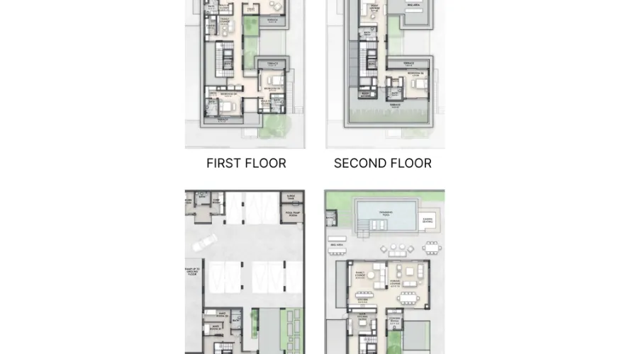 Villa de 5 dormitorios en Nadd Al Sheba, UAE No. 1652 № 11