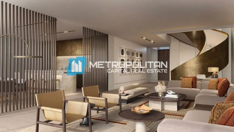 Villa de 4 dormitorios en Al Hudayriat Island, UAE No. 1563 № 1