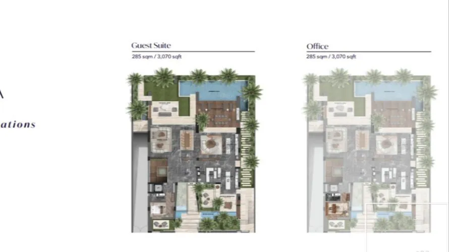 Villa de 6 dormitorios en Tilal Al Ghaf, UAE No. 1473 № 11