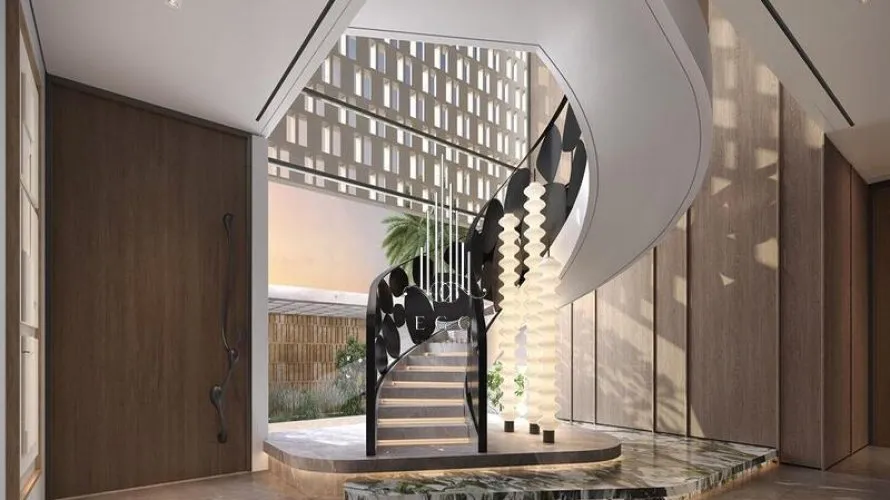 Villa de 5 dormitorios en Al Hudayriat Island, UAE No. 496 № 1