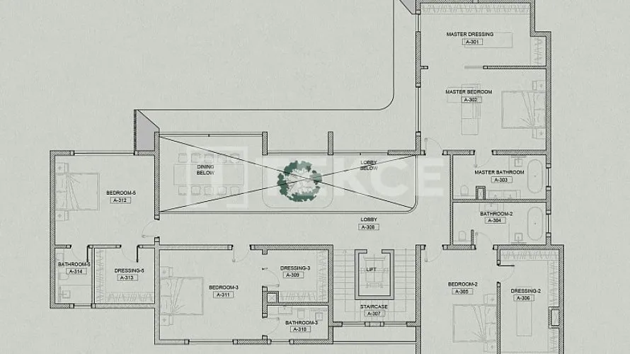 Villa de 6 dormitorios en Dubai, UAE No. 2343 № 22