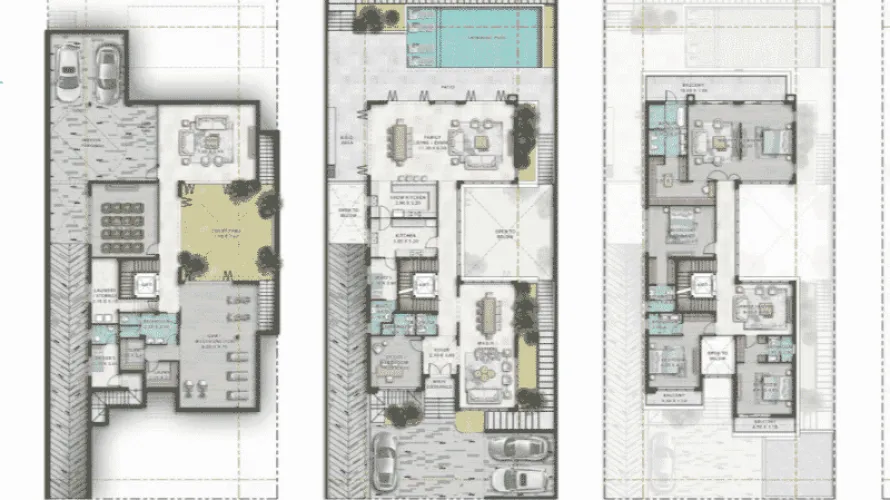 Villa de 7 dormitorios en Damac Lagoons, UAE No. 2502