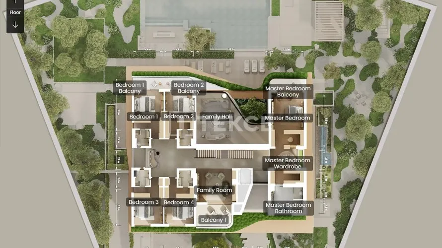 Villa de 6 dormitorios en Dubai, UAE No. 2599 № 27