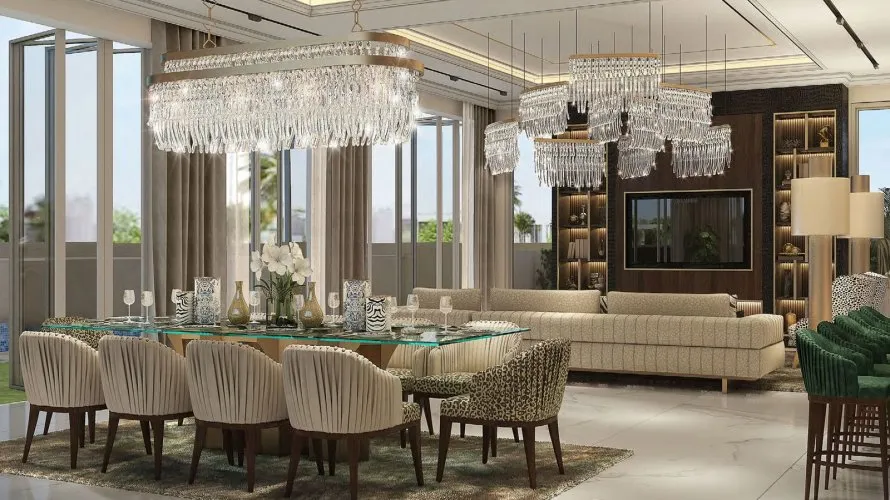 Villa de 6 dormitorios en DAMAC Hills (Akoya by DAMAC), UAE No. 2370 № 1