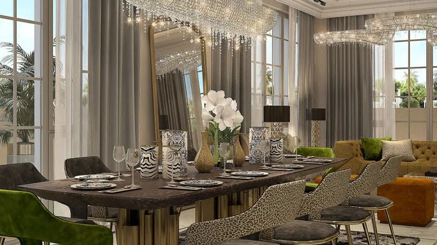 Villa de 6 dormitorios en DAMAC Hills (Akoya by DAMAC), UAE No. 2370 № 4
