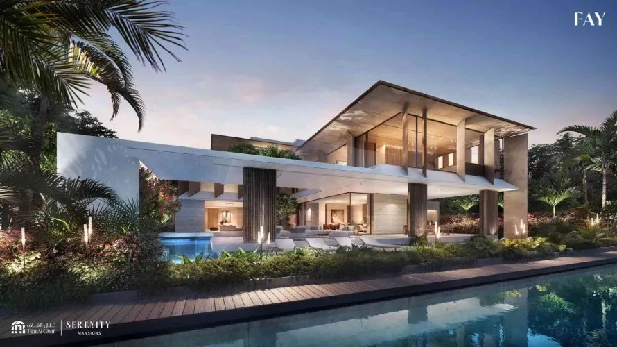 Villa de 6 dormitorios en Tilal Al Ghaf, UAE No. 2258