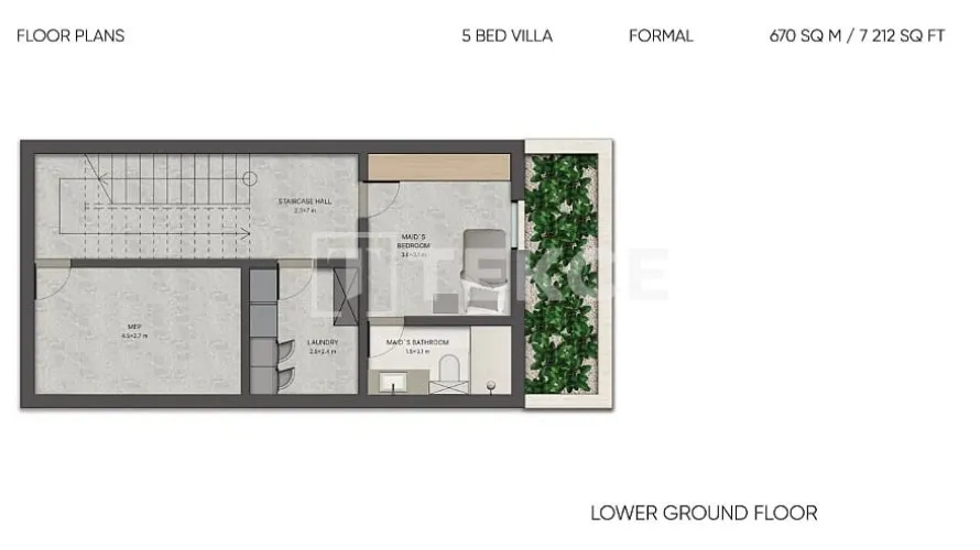 Villa de 5 dormitorios en Meydan, UAE No. 2306 № 3