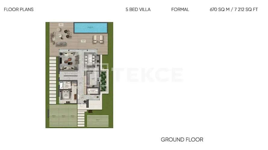 Villa de 5 dormitorios en Meydan, UAE No. 2306 № 2