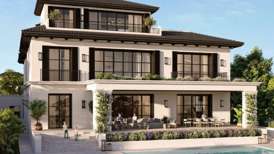 Villa de 6 dormitorios en Al Hudayriat Island, UAE No. 2601