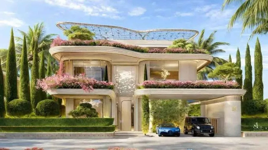 Villa de 6 dormitorios en Fleurs de Jardin Nadd Al Sheba, UAE No. 2676 № 1
