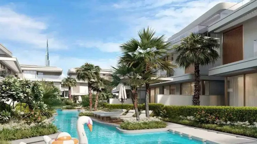 Villa de 6 dormitorios en Fleurs de Jardin Nadd Al Sheba, UAE No. 2676