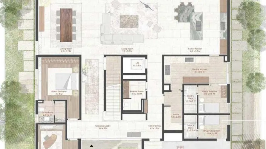 Villa de 6 dormitorios en Mohammed Bin Rashid City, UAE No. 3960 № 8