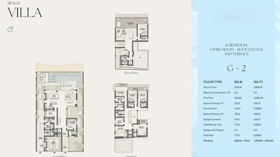 Villa de 5 dormitorios en Jebel Ali, UAE No. 3757 № 1