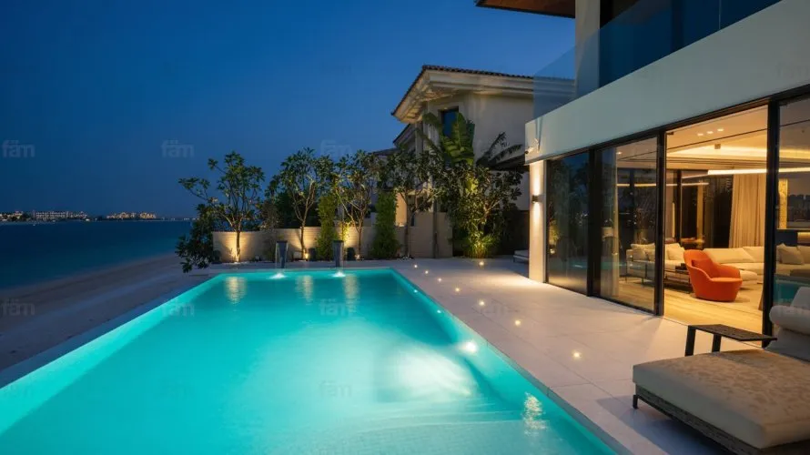 Villa de 4 chambres à Palm Jumeirah, UAE No. 1389 № 1