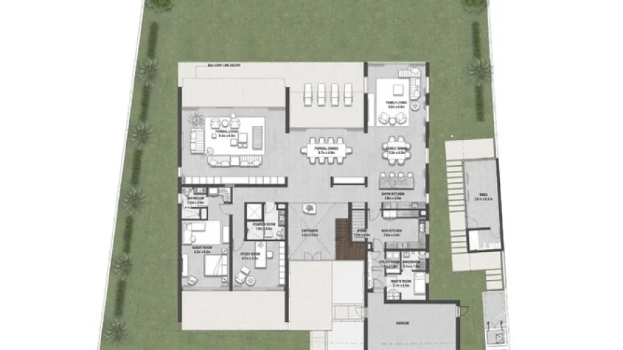 Villa de 6 chambres à Golf Place, UAE No. 334 № 19