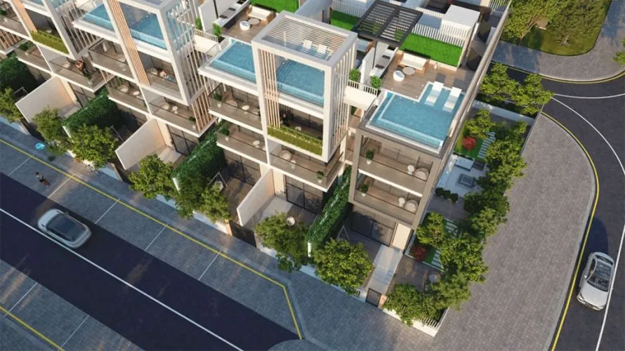 Maison de ville de 4 chambres à Jumeirah Village Circle, UAE No. 1637