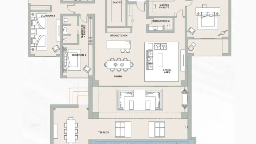Villa de 3 chambres à Ras Al Khaimah, UAE No. 1649 № 3