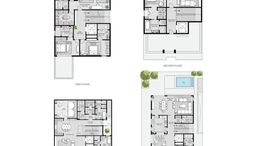 Villa de 5 chambres à Dubai, UAE No. 1642 № 9