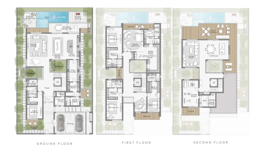 Villa de à Mohammed Bin Rashid City, UAE No. 1635 № 13
