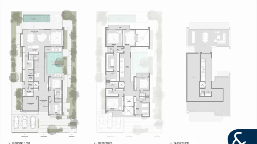 Villa de 5 chambres à Jumeirah Golf Estates, UAE No. 1302 № 11