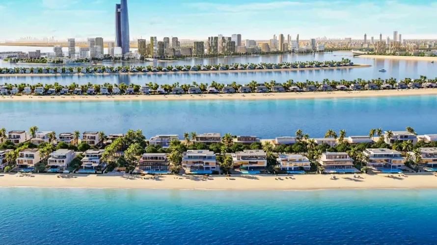 Villa de 5 chambres à Palm Jebel Ali, UAE No. 1291