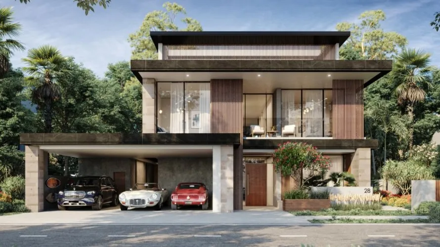 Villa de 5 chambres à Tilal Al Ghaf, UAE No. 1394