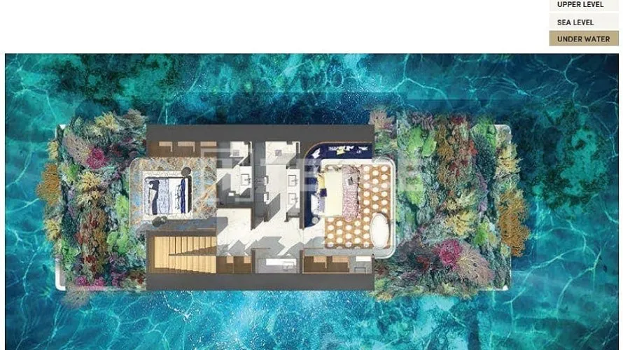 Villa de 2 chambres à The World Islands, UAE No. 303 № 20