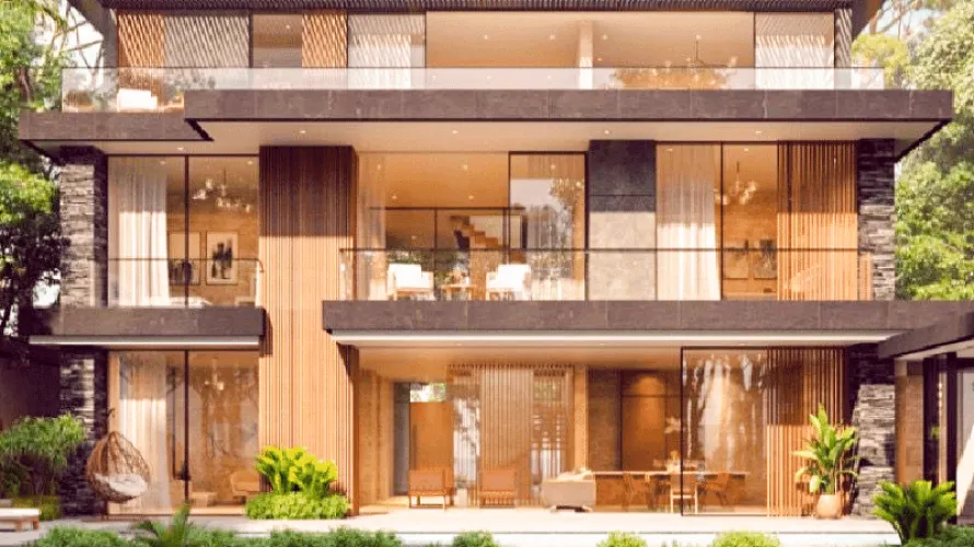 Villa de 4 chambres à Tilal Al Ghaf, UAE No. 1382