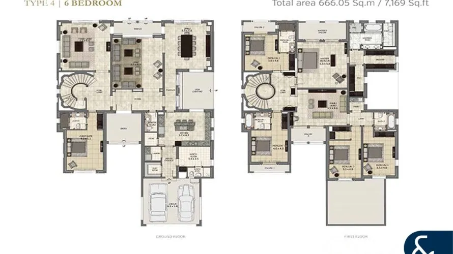 Villa de 6 chambres à Arabian Ranches, UAE No. 1543 № 25