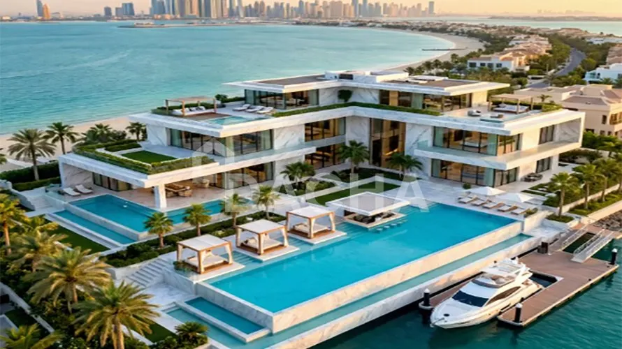 Villa de 7 chambres à Palm Jebel Ali, UAE No. 2486 № 3