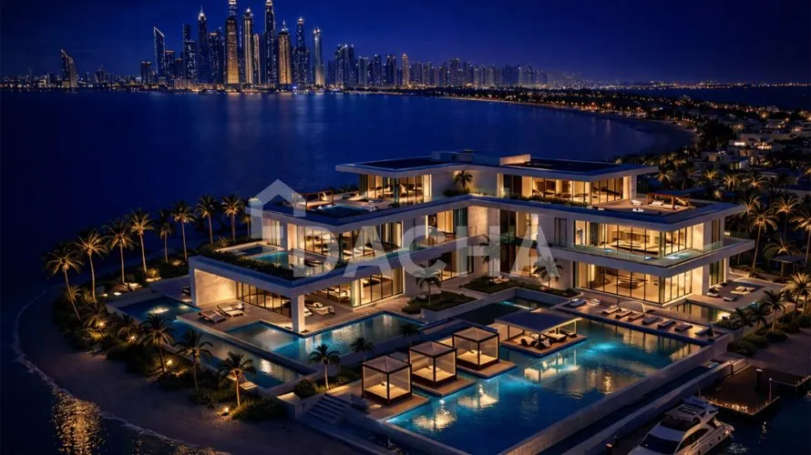 Villa de 7 chambres à Palm Jebel Ali, UAE No. 2486 № 1