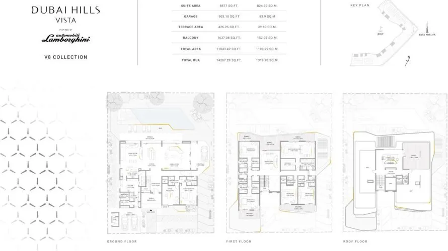 Villa de 6 chambres à Dubai Hills Estate, UAE No. 2363 № 7
