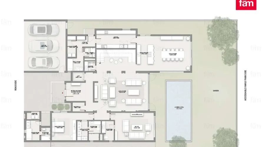 Villa de 5 chambres à Dubai, UAE No. 2348 № 6