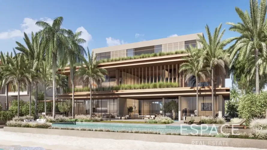Villa de 7 chambres à Palm Jebel Ali, UAE No. 3023
