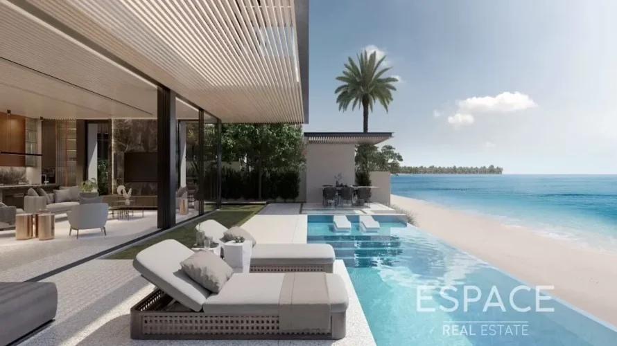Villa de 6 chambres à Palm Jebel Ali, UAE No. 3021